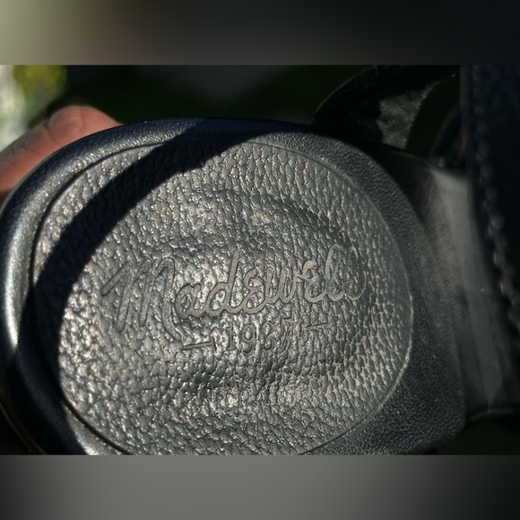 Madewell — 1937 Leather Platform Sandals - Picture 6 of 7